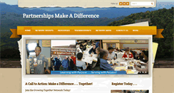 Desktop Screenshot of partnershipsmakeadifference.org